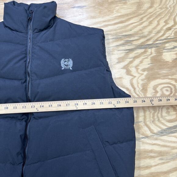 Cinch Down Filled Puffer Vest Black Men’s Medium Western Cowboy Full Zip - Picture 10 of 12